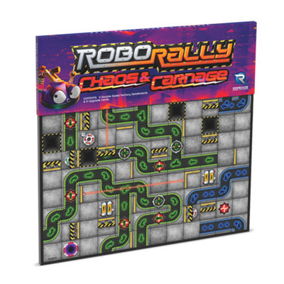 Robo Rally: Chaos & Carnage Expansion - Brand New And Sealed