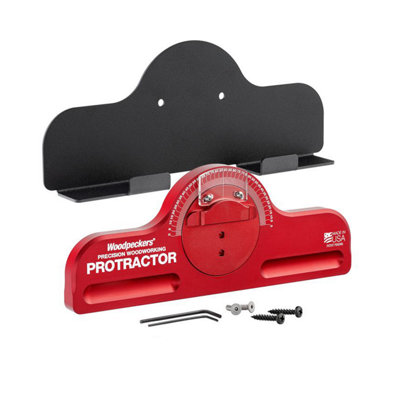 Woodpeckers Woodworking Rule Protractor HeadMetric from B&Q