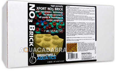 Aquacadabra Brightwell Xport No3 Brick Aquarium Filter Media 9 X 4.5 X 2.5 In from B&Q