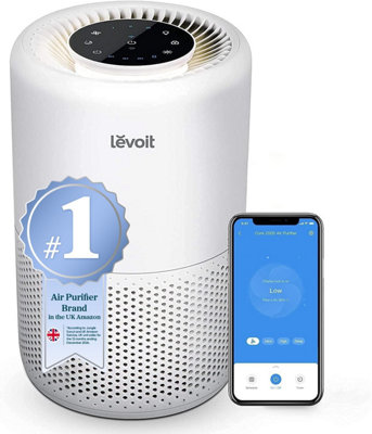 Levoit Smart Hepa Air Purifier For Allergies & Pets64 M Bedroom Home CoverageAlexa & App Control-Quiet Sleep ModeTimer from B&Q