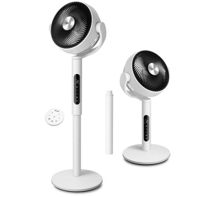 Levoit 20 Db Quiet Pedestal Fans For Bedroom1451 Cfm Powerful Air Circulator Fan With Remote90 +120 Oscillating12 Speeds4 from B&Q