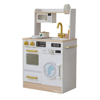 Teamson Kids Little Chef Lake Tahoe White Master Kitchen Play Set - Wood - Kids - Image 5