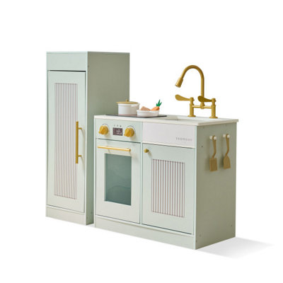 Teamson Kids Little Chef Chester Play Kitchen - Green - Image 5