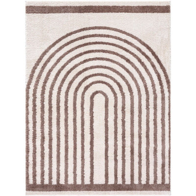 Surya Lucile Machine Washable High Pile Area Rug 120 X 170 Cm from B&Q
