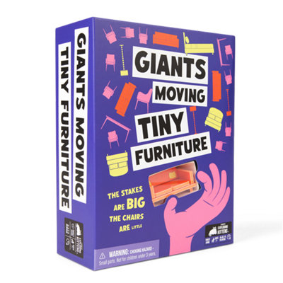 Asmodee Giants Moving Tiny FurnitureBrand New And Sealed from B&Q