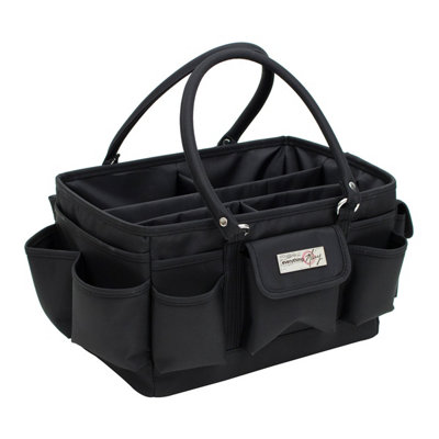 Sewing Online Deluxe Tote Organiser Black Everything Mary Evm9152-18 from B&Q