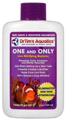 Dr Tim's Aquatics One  Only Marine 120Ml 4Oz  Premium Reef And Marine Treatment Solution from B&Q