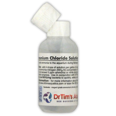 Dr Tim's Aquatics Ammonium Chloride Solution 60Ml  Essential Aquatic Care Product For Aquarium Health from B&Q