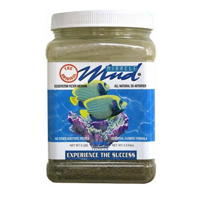 Ecosystems Miracle Mud Natural Aquarium Filter Substrate For Marine & Reef Tanks 5Lbs from B&Q