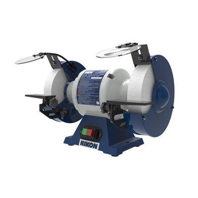 Rikon 8" Bench Grinder 1480 Rpm 550W 240V from B&Q