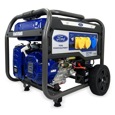 B&Q -  Fg7750E Q Series Electric Start Petrol Generator