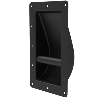 Penn Elcom Long Recessed Steel Bar Handle H1070 from B&Q