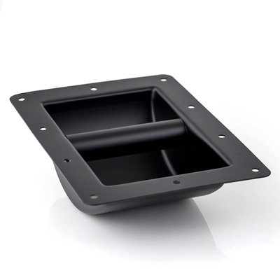 Penn Elcom Recessed Steel Bar Handle H1105 from B&Q
