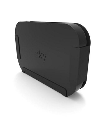 Penn Elcom Wall Bracket Sky Q Mini BoxBlack from B&Q