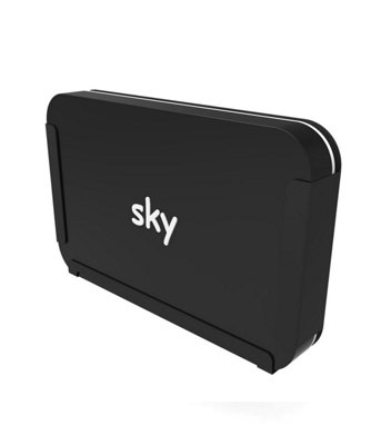 Penn Elcom Wall Bracket Sky Q BoxBlack from B&Q