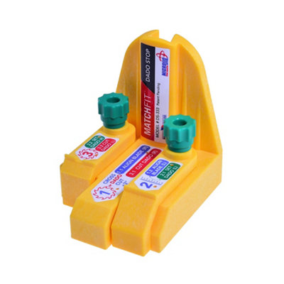 Microjig Matchfit Dado Stop. No Dado Blade Required. Best-Seller In Jigs And Fixtures from B&Q