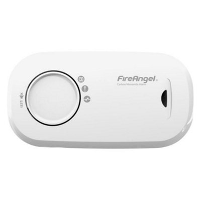 B&Q -  Carbon Monoxide Alarm 10 Year Replaceable Battery Co Detector Home Caravan Boat