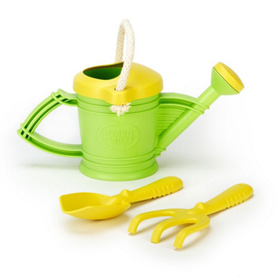 Green Toys Watering Can And Garden Tool Set from B&Q