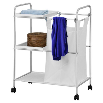 Walplus Furinno Wayar Laundry Sorter With Trays from B&Q