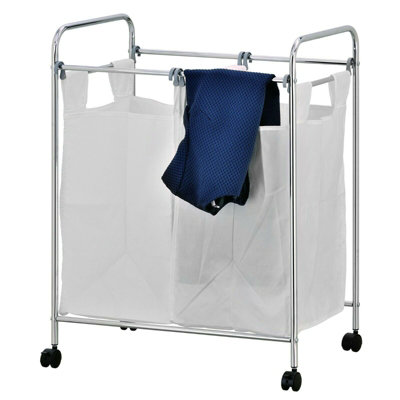 Walplus Furinno Wayar Laundry Sorter With Removable Bags from B&Q