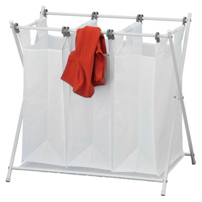 Walplus Furinno Wayar Foldable Laundry SorterTriple from B&Q
