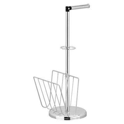 Walplus Furinno Wayar Toilet Paper Holder With Magazine Stand from B&Q
