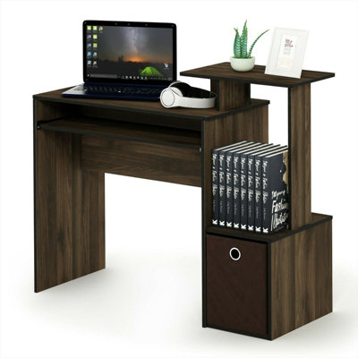 B&Q -  Furinno Econ Multipurpose Home Office Computer Writing Desk W/bin