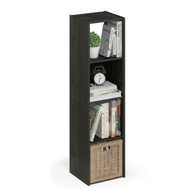 Walplus Furinno Pelli Cubic Storage Cabinet4X1Espresso from B&Q