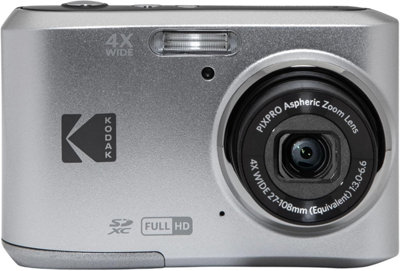 Kodak Pixpro Fz55 Compact Digital Camera - Full Hd 1080P, 16Mp, 5X Optical Zoom, 1 / 2.3, Cmos - Silver