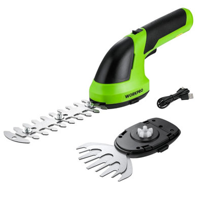 Workpro 2 In 1 Cordless Hedge Trimmer And Grass Shear7.2 V Electric With 2000 Mah Lithium-Ion BatteryLightweight Hand Held 2 from B&Q
