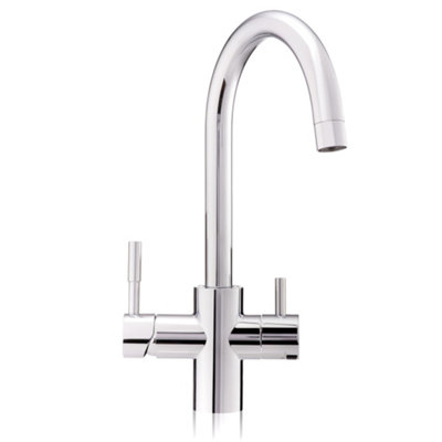 Doulton 3 Way Mixer Kitchen TapChrome FinishFor Under Sink Systems from B&Q