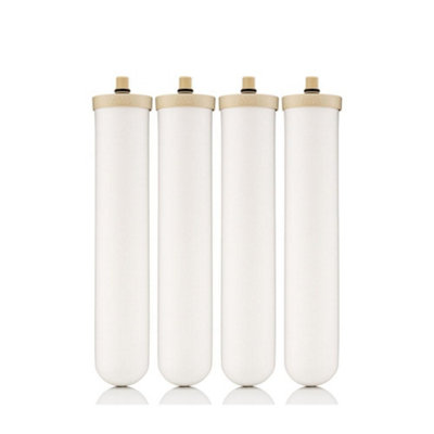 Doulton 10" Biotect Ultra Drinking Water Ceramic Candle Filter (4 Pack) from B&Q
