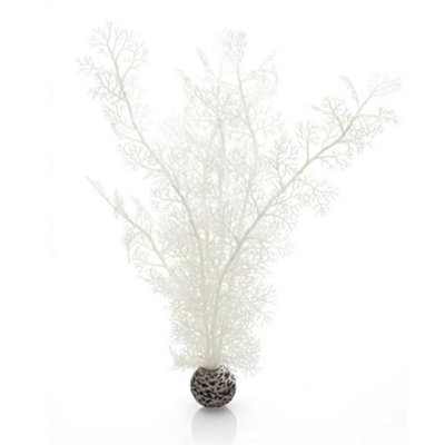 Oase Biorb Sea FanLargeWhiteAquarium Fish Tank Ornament from B&Q