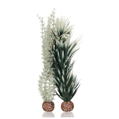Oase Biorb Ambulia Aquarium Artifical Plant Decoration Grey/green Medium from B&Q