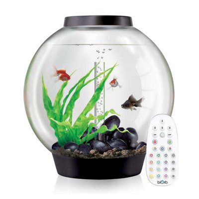 Oase Biorb Classic 60L Aquarium Fish Tank In Black With Mcr Led Lighting from B&Q