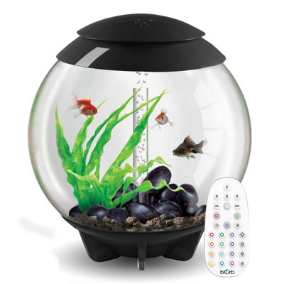 Oase Biorb Halo 60L Aquarium Fish Tank In Grey With Mcr Led Lighting from B&Q