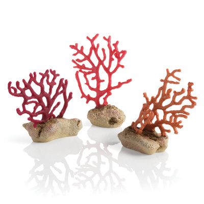 Oase Biorb Sea Whips Set Of 3 Plastic Plant Coral Aquarium Decoration Ornaments from B&Q