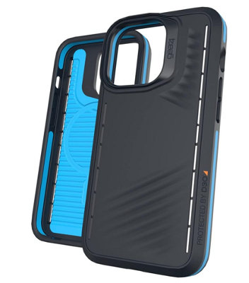 Gear4 Zagg Vancouver Snap Case - Magsafe Compatible Case With Ergonomic Design And Cooling Vents - For Apple Iphone 13 Pro - Black