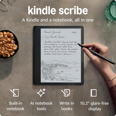  - Kindle Scribe (2022 Release)16 GbThe First And Digital NotebookAll In OneWith A 10.2 300 Ppi Paperwhite Display