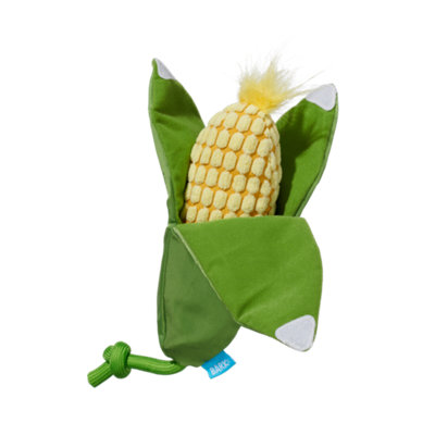 Bark Corn On The Slob Plush Dog Toy from B&Q
