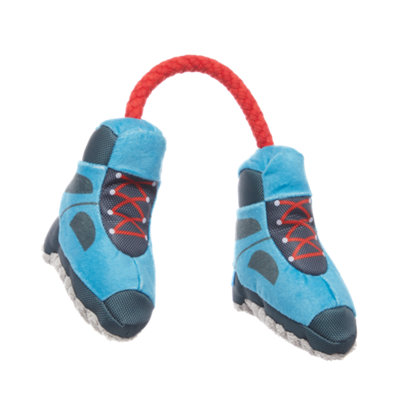 Bark Appalachian Tail Boots Dog Toy from B&Q