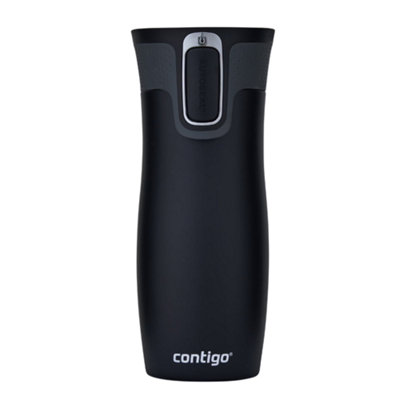 Contigo West Loop Autoseal Travel Mug 16Oz 470Ml Matte Black from B&Q
