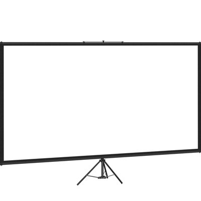 VEVOR Tripod Projector Screen with Stand 80 inch 16:9 4K HD Projection Screen Stand Wrinkle-Free Height Adjustable Portable Screen for Projector Indoor & Outdoor for Movie, Home Cinema, Gaming, Office - Image 3