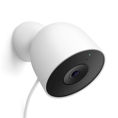 Google Nest Cam Outdoor (Wired, 2nd Gen) - Outdoor Security Camera with 2K Video - Works with Google Home - Gemini - Snow - Image 3