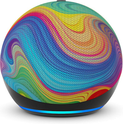 Amazon Echo Dot Kids Smart Speaker 5th Gen Rainbow Swirl with Alexa - Image 5
