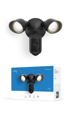 Ring Floodlight Cam (2Nd Gen) Retinal 2K Wifi Security Camera - Black, Black - Image 3