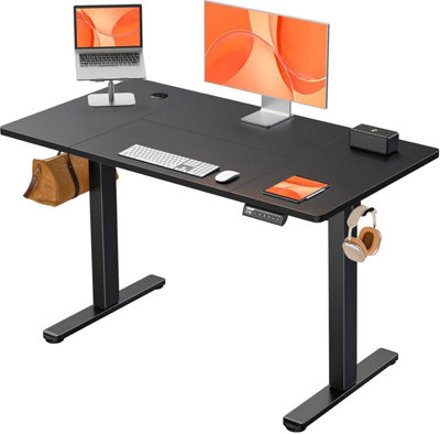  - Ergear Electric Standing Desk Height Adjustable 120 X 60 CmSit Stand With 4 Memory Smart PannelHome Office Splice Board