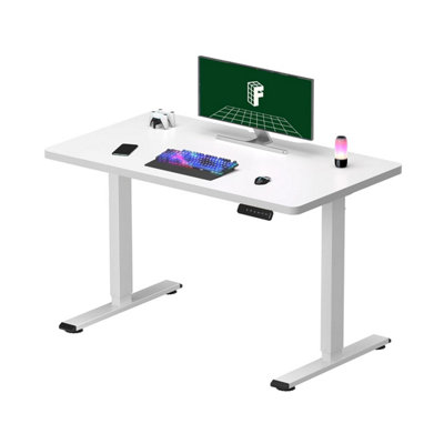 Flexispot One Piece Electric Standing DeskSit Stand Table Height Adjustable With Memory Smart Pannel For Home Office100 X 60 from B&Q