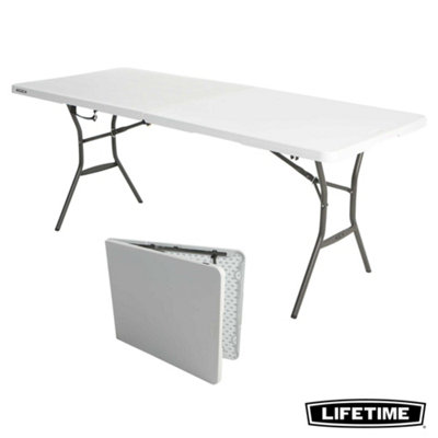 Lifetime 183 Cm Fold-In-Half Table (Essential) from B&Q