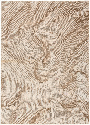  - Central Park West Cep01 Beige Brown Rug By Dkny-183Cm X 274Cm